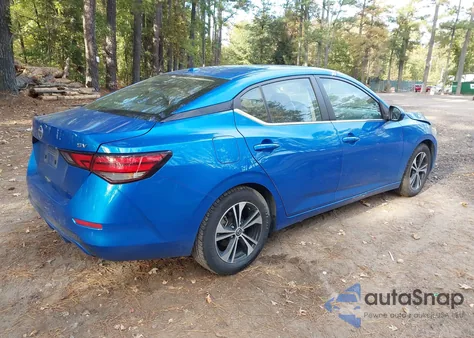 2022 Nissan Sentra Sv Xtronic Cvt из США, поврежденный, VIN 3N1AB8CVXNY241858